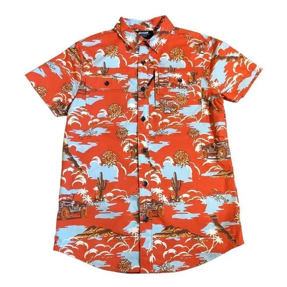 off the grid shirt motor driven adventure small cotton blend new w/o tags - Picture 2 of 11